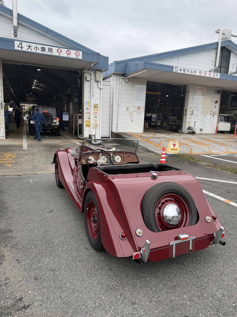 Plus4予備検査完了です。